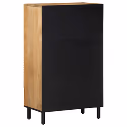 vidaXL Highboard Brown 60x33x100 cm Solid Wood Mango side cabinet - Additional view 4