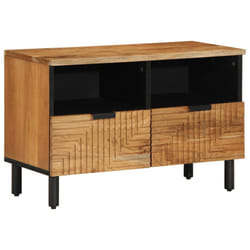 vidaXL TV Cabinet 70x33x46 cm Solid Wood Acacia TV stand TV sideboard