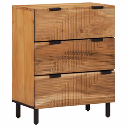 vidaXL Sideboard 60x33x75 cm Solid Wood Acacia cabinet cupboard highboard