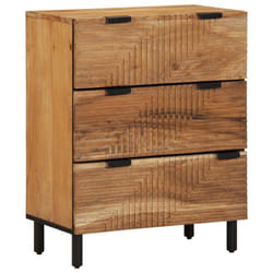 vidaXL Sideboard 60x33x75 cm Solid Wood Acacia cabinet cupboard highboard