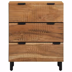 vidaXL Sideboard 60x33x75 cm Solid Wood Acacia cabinet cupboard highboard