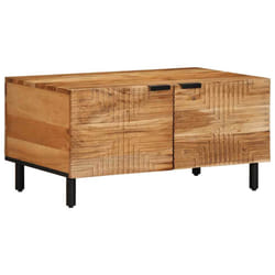 vidaXL Coffee Table 80x50x40 cm Solid Wood Acacia side table living room table