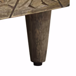 vidaXL Bedside Cabinets 2 pcs Light Grey 40x33x46 cm Solid Wood Mango - Additional view 7
