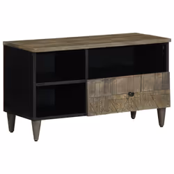 VidaXL 4017809, Black, Wood, Wood, 800 mm, 330 mm, 460 mm