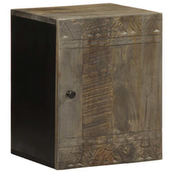 vidaXL Bathroom Wall Cabinet 38x33x48 cm Solid Wood Mango