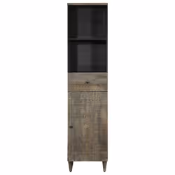 vidaXL Bathroom Cabinet 38x33x160 cm Solid Wood Mango bathroom storage cabinet