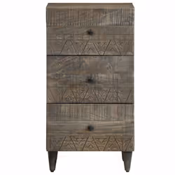 vidaXL Sideboard 40x33x75 cm Solid Wood Mango storage cabinet