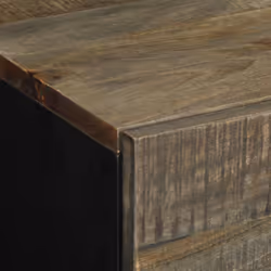 vidaXL Sideboard 40x33x75 cm Solid Wood Mango storage cabinet - Additional view 5