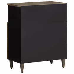 vidaXL Sideboard 60x33x75 cm Solid Wood Mango storage cabinet - Additional view 4