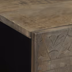 vidaXL Sideboard 60x33x75 cm Solid Wood Mango storage cabinet - Additional view 5