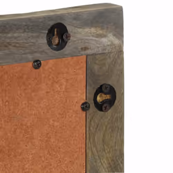 vidaXL Bathroom Mirror 50x2.5x70 cm Solid Wood Mango mirror vanity mirror - Additional view 5