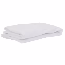 VidaXL 4100160, Fabric, White, Monochromatic, King, Machine wash, King