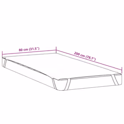 VidaXL 4100167 mattress topper/pad - Additional view 6