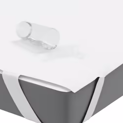 VidaXL 4100168 mattress topper/pad