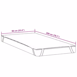 VidaXL 4100168 mattress topper/pad - Additional view 5