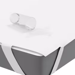 VidaXL 4100177 mattress topper/pad