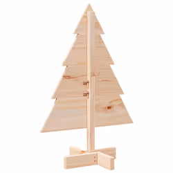 vidaXL Wooden Christmas Tree for Decoration Assemble Christmas Tree Solid Wood - 70 cm - Additional view 4