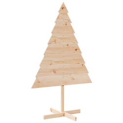 vidaXL Wooden Christmas Tree for Decoration Assemble Christmas Tree Solid Wood - 150 cm