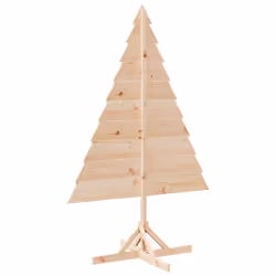 vidaXL Wooden Christmas Tree for Decoration Assemble Christmas Tree Solid Wood - 180 cm - Additional view 4