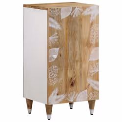 vidaXL Sideboard 40x33.5x75 cm Solid Wood Mango cabinet cupboard highboard