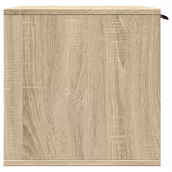 vidaXL Cat Litter Box Enclosure Hidden Cat House Cat Cabinet Engineered Wood - sonoma oak, 60 x 40 x 40 cm - Additional view 5