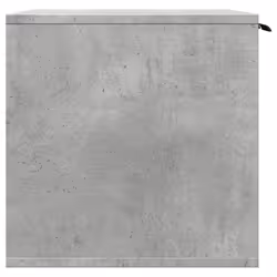 vidaXL Cat Litter Box Enclosure Hidden Cat House Cat Cabinet Engineered Wood - concrete grey, 60 x 40 x 40 cm - Additional view 5