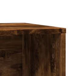 vidaXL Cat Litter Box Enclosure Hidden Cat House Cat Cabinet Engineered Wood - smoked oak, 60 x 40 x 40 cm - Additional view 8