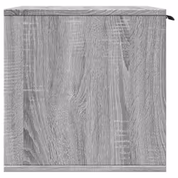 vidaXL Cat Litter Box Enclosure Hidden Cat House Cat Cabinet Engineered Wood - grey sonoma, 60 x 40 x 40 cm - Additional view 5