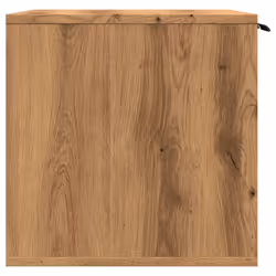 vidaXL Cat Litter Box Enclosure Hidden Cat House Cat Cabinet Engineered Wood - oak, 60 x 40 x 40 cm - Additional view 5