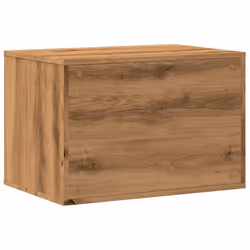 vidaXL Cat Litter Box Enclosure Hidden Cat House Cat Cabinet Engineered Wood - oak, 60 x 40 x 40 cm - Additional view 6