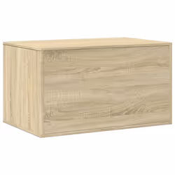 vidaXL Cat Litter Box Enclosure Hidden Cat House Cat Cabinet Engineered Wood - sonoma oak, 80 x 50 x 45 cm - Additional view 6
