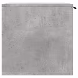 vidaXL Cat Litter Box Enclosure Hidden Cat House Cat Cabinet Engineered Wood - concrete grey, 80 x 50 x 45 cm - Additional view 5