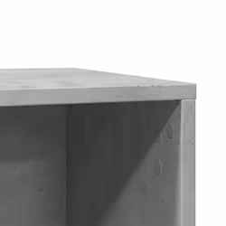vidaXL Cat Litter Box Enclosure Hidden Cat House Cat Cabinet Engineered Wood - concrete grey, 80 x 50 x 45 cm - Additional view 8