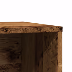 vidaXL Cat Litter Box Enclosure Hidden Cat House Cat Cabinet Engineered Wood - old wood, 80 x 50 x 45 cm - Additional view 8