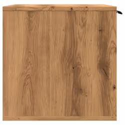vidaXL Cat Litter Box Enclosure Hidden Cat House Cat Cabinet Engineered Wood - oak, 80 x 50 x 45 cm - Additional view 5
