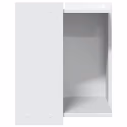 vidaXL Cat Litter Box Enclosure Cat House End Table Engineered Wood - white, 42 x 42 x 51 cm - Additional view 4