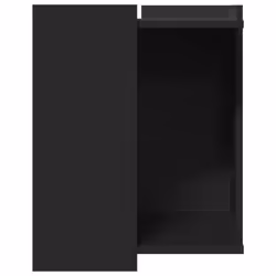 vidaXL Cat Litter Box Enclosure Cat House End Table Engineered Wood - black, 42 x 42 x 51 cm - Additional view 4