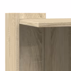 vidaXL Cat Litter Box Enclosure Cat House End Table Engineered Wood - sonoma oak, 42 x 42 x 51 cm - Additional view 6