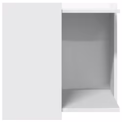 vidaXL Cat Litter Box Enclosure Cat House End Table Engineered Wood - white, 53 x 53 x 51 cm - Additional view 4