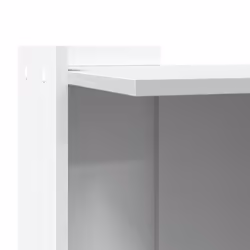 vidaXL Cat Litter Box Enclosure Cat House End Table Engineered Wood - white, 53 x 53 x 51 cm - Additional view 6