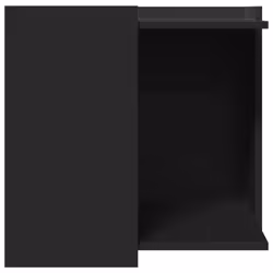 vidaXL Cat Litter Box Enclosure Cat House End Table Engineered Wood - black, 53 x 53 x 51 cm - Additional view 4