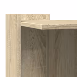 vidaXL Cat Litter Box Enclosure Cat House End Table Engineered Wood - sonoma oak, 53 x 53 x 51 cm - Additional view 6