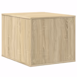 vidaXL Cat Litter Box Enclosure Cat House End Table Engineered Wood - sonoma oak - Additional view 5