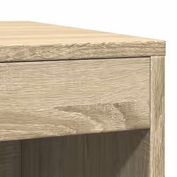 vidaXL Cat Litter Box Enclosure Cat House End Table Engineered Wood - sonoma oak - Additional view 6