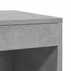 vidaXL Cat Litter Box Enclosure Cat House End Table Engineered Wood - concrete grey - Additional view 6