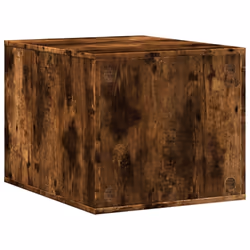vidaXL Cat Litter Box Enclosure Cat House End Table Smoked Oak Engineered Wood - Additional view 5