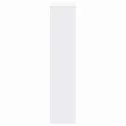 vidaXL Room Divider Bookcase Storage Shelf Book Rack Bookshelf Engineered Wood - white, 131,5 x 29 x 131,5 cm - Additional view 5