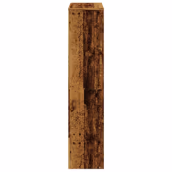 vidaXL Room Divider Bookcase Storage Shelf Book Rack Bookshelf Engineered Wood - old wood, 131,5 x 29 x 131,5 cm - Additional view 5