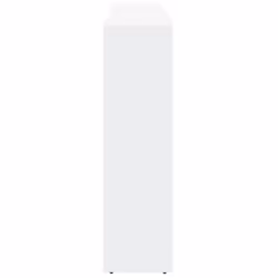 vidaXL Room Divider Bookcase Storage Shelf Book Rack Bookshelf Engineered Wood - white, 137,5 x 29 x 103,5 cm - Additional view 5