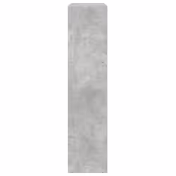 vidaXL Room Divider Bookcase Storage Shelf Book Rack Bookshelf Engineered Wood - concrete grey, 137,5 x 29 x 103,5 cm - Additional view 5